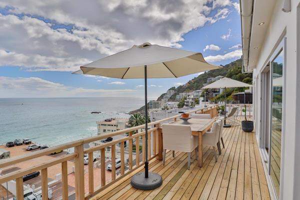 Perched at the top of prime property in the heart of Clifton, this beach house has the most phenomenal views out across the Atlantic ...