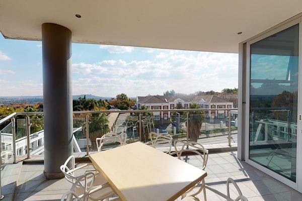 A stunning ultra modern corner apartment at the apex in rosebank, most desired place to ...