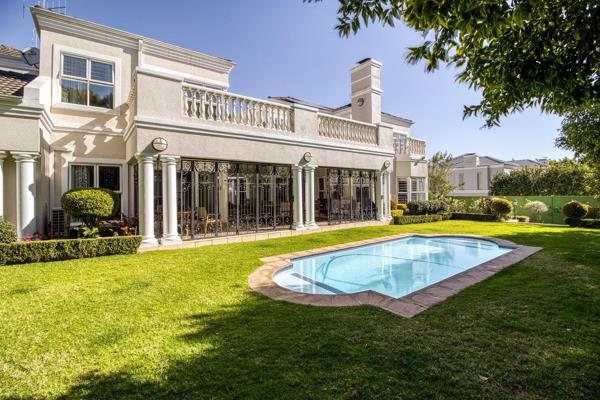 Step into a world of refined elegance with this magnificent home located in a prestigious security complex in Bryanston West. With its ...