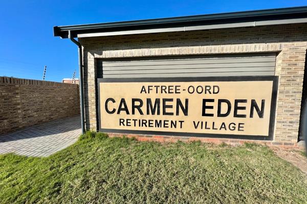 CARMEN EDEN RETIREMENT VILLAGE
12 Sold - 4 Left
UPMARKET RETIREMENT VILLAGE IN THE HEART ...