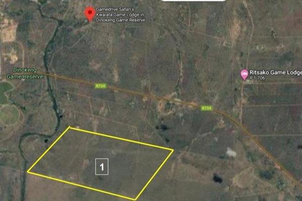 350 hectares of supreme land for sale in Dinokeng Big 5 Game reserve, 
Less than 1 hour ...