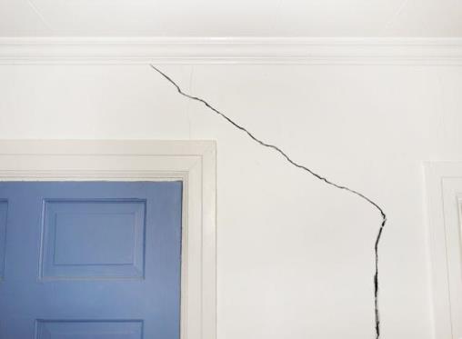 Know when to worry about cracked walls in your home