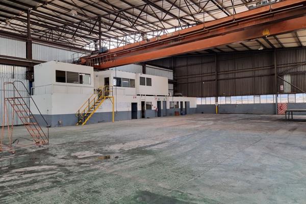 This neat, well maintained and naturally well-lit  factory measures 1,300sqm available ...