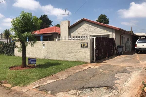 Three well-sized bedrooms with built-in cabinets are included in this house, along with two bathrooms. 
Tiled floors may be found in ...