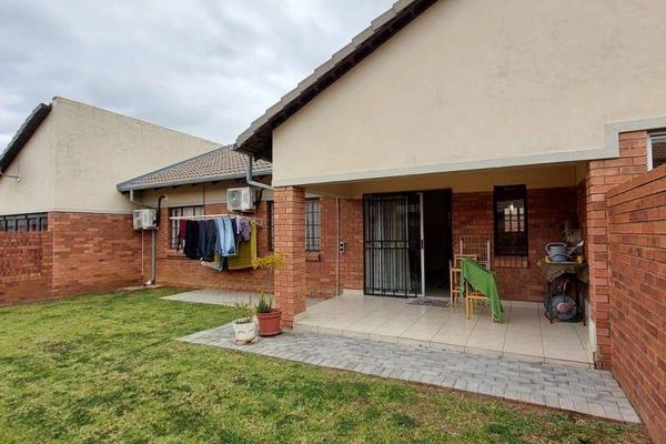 This Townhouse is located in a secure complex in Equestria and offers the following:

- 3 Good size bedrooms with built-in cupboards.
- ...