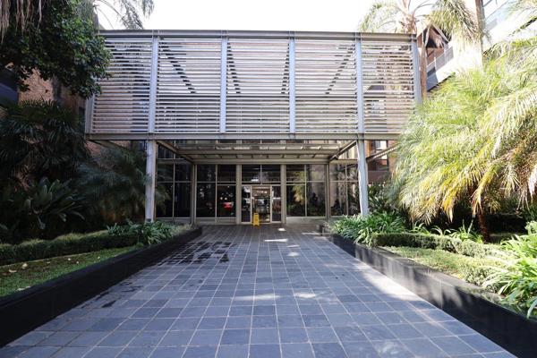 Travel House is a well maintained building in Rosebank, with a beautiful garden walkway ...