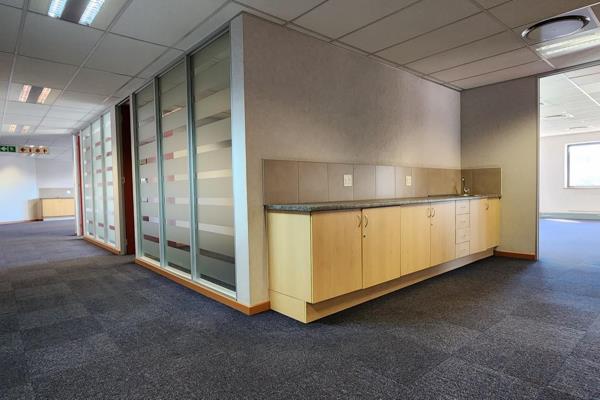 Modern ground floor office within a prestigious office block comprising three floors. ...