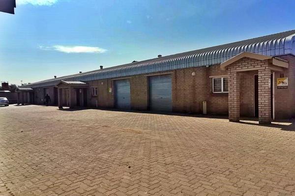 Perfect for a small business to operate from or self-storage at affordable rates. Immediately available. 

• 125 m2: 

The property has ...