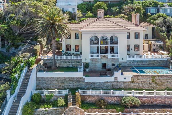 This gracious home with spectacular sea and mountain views is elevated on St James Steps ...