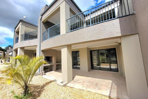 Downstairs:
Lovely spacious air conditioned living / dining / lounge area with sliding doors to covered patio with built braai ...