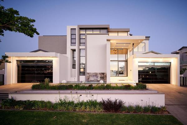 If space is your thing, look no further. This enormous modern home has oodles of it ...