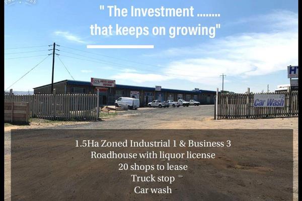 Well established business with a great location on the R544 is up for grabs! 
This property has been fully zoned for Industrial 1 and ...