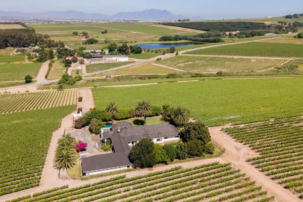 This 94-hectare property in the serene Lyndoch area of Stellenbosch offers a wonderful opportunity for a lifestyle farm, ideal for ...