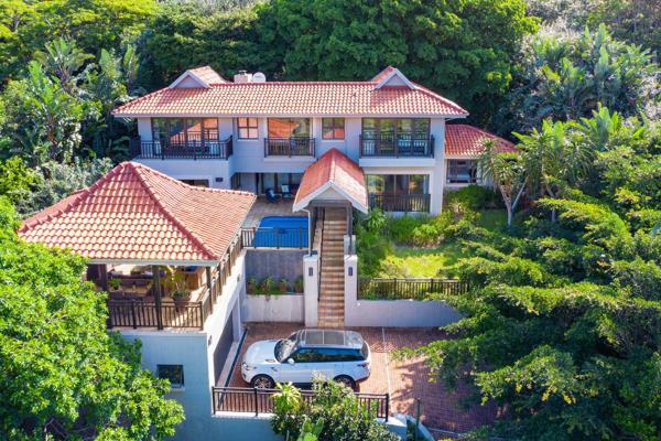 This large 5 bedroom  family home is set on an elevated site, with views across the estate to the Indian Ocean as the ultimate ...