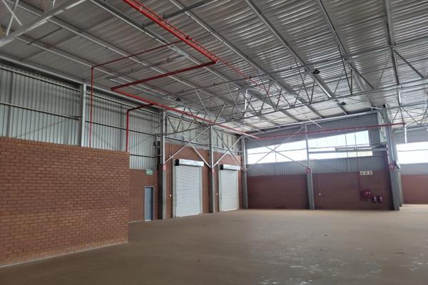 TO LET –Warehouse Space 1773m2– Kempton Park, Serengeti
Occupation: ASAP
Size: Total space plus minus 1173m2
Cost per m2 = R65-00 ...