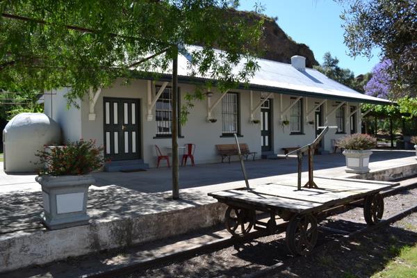 Built in 1924, Calitzdorp Station was a vibrant addition to the town, transporting fruit ...