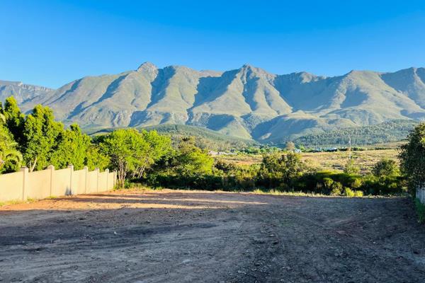 Situated in a popular area of Swellendam with magnificent views of the mountain. An opportunity to build a new home and be surrounded ...