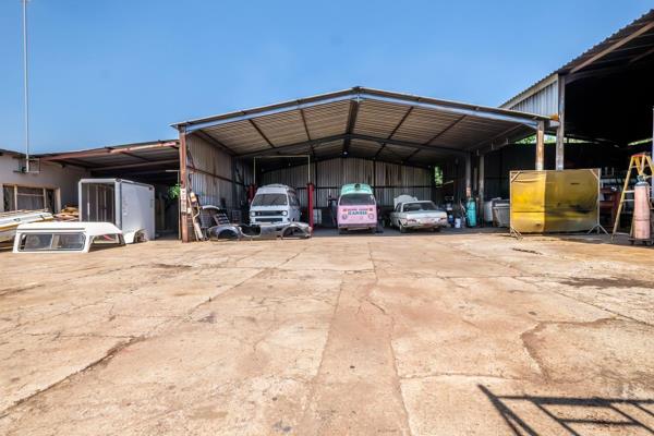 This property is well suited for vehicle servicing, panel beating, or light engineering ...