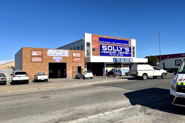 Solid commercial building with three solid tenants with long leases and storage facilities, situated strategically and very visible on ...