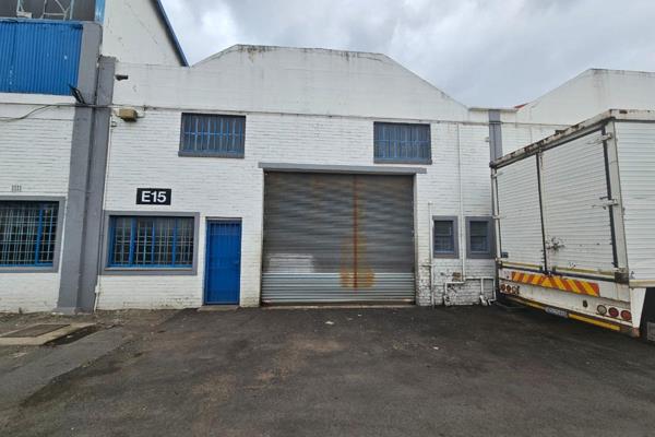 Neat, compact micro industrial unit measuring 120sqm available at R5, 400 per month plus ...