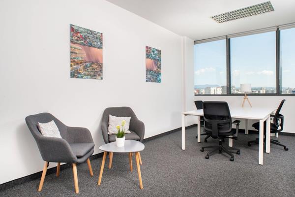 This offer includes a private furnished office for 4 people and 120 sq.m. of shared ...