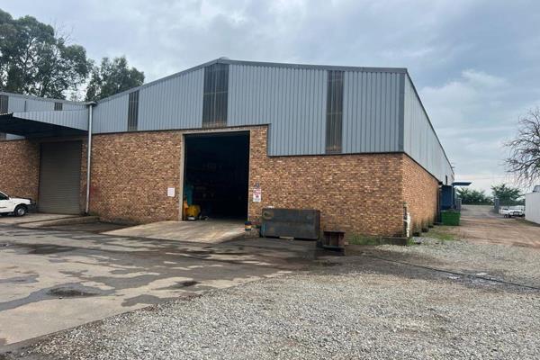 This mini industrial unit measuring 460sqm available from 1 February 2024 for occupation ...