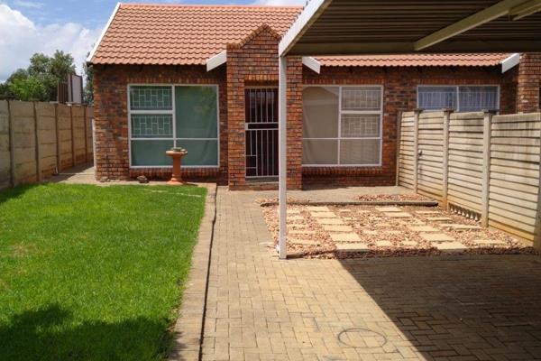 Fleurdal Townhouse, 2 Bedroom, kitchen, lounge, full bathroom, lock up carport and small garden to rent Available 1 March 2025,   ...