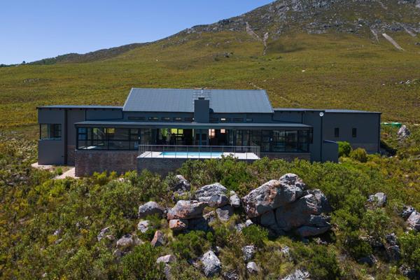 Welcome to your exclusive mountain sanctuary! Tucked away within the serene embrace of a 100-hectare farm in the Hemel-en-Aarde Valley, in the scenic Overberg region, this property invites you to escape the urban clamor and immerse yourself in the tranquility of nature. ...