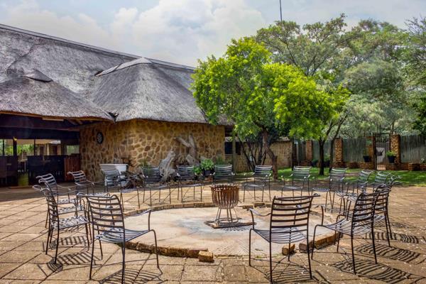 20 Self-catering thatched roof units situated in the Dinokeng bushveld and can accommodate 60 people comfortably with wi-fi  and ...