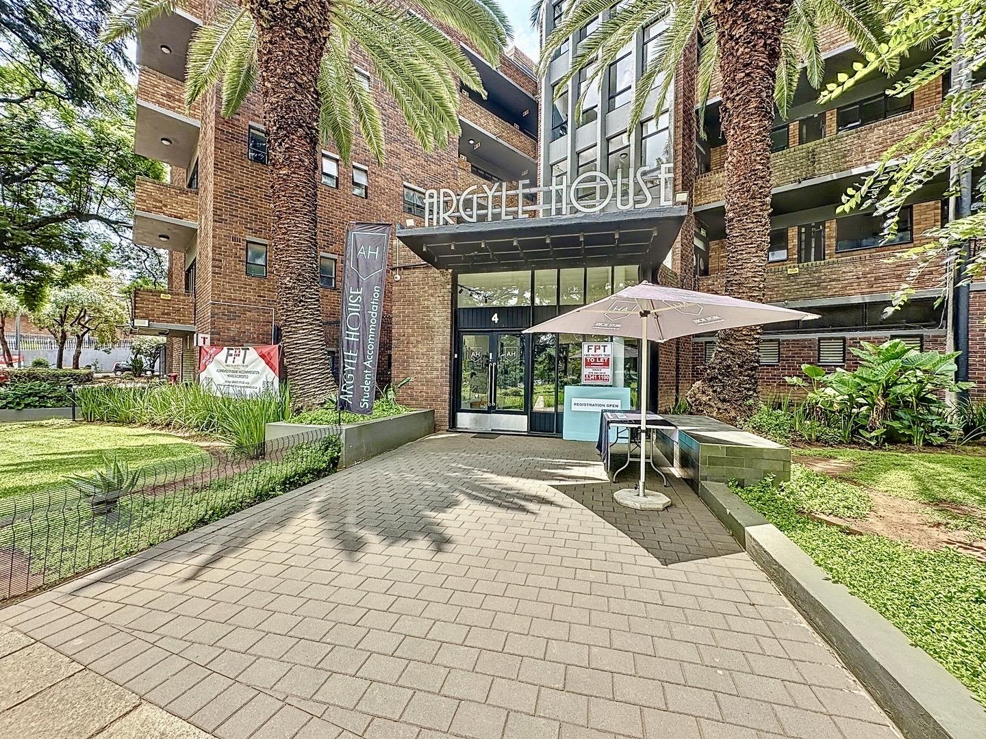 Apartment / flat to rent in Parktown Student Argyle
