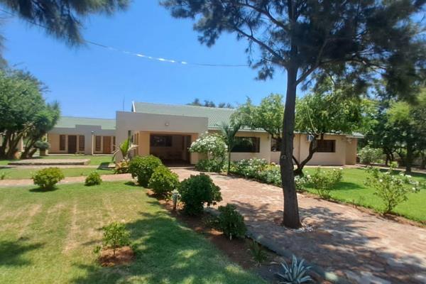 Introducing a remarkable 19-room guest lodge for sale in Rustenburg. This outstanding property boasts a thatch/tiled roof, plastered ...