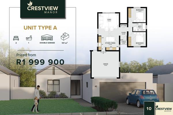 Discover Modern Living at Crestview Manor, Midrand
Offering a range of contemporary and comfortable homes designed to cater to modern families&#39; needs with 2 and 3 bedroom homes within the well-established Crescent Glades ...