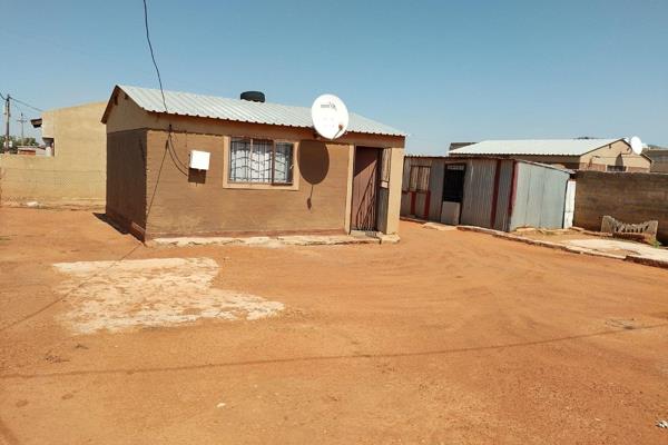 Calling Cash Buyers This Is An OPPORTUNITY  to own this Property
This RDP HOUSE is strategically erected on the stand, which gives ...