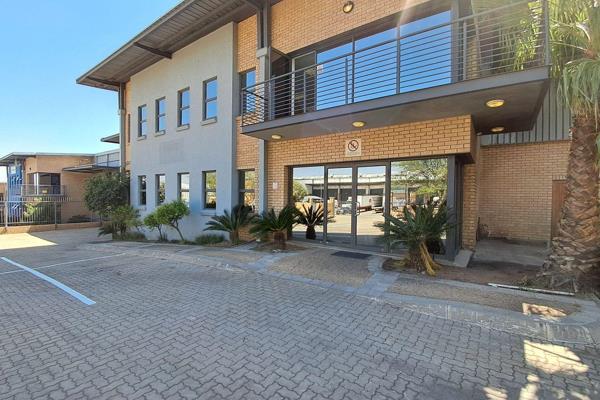 Warehouse with adjacent office block to let in Kya Sands. Impressive double volume ...