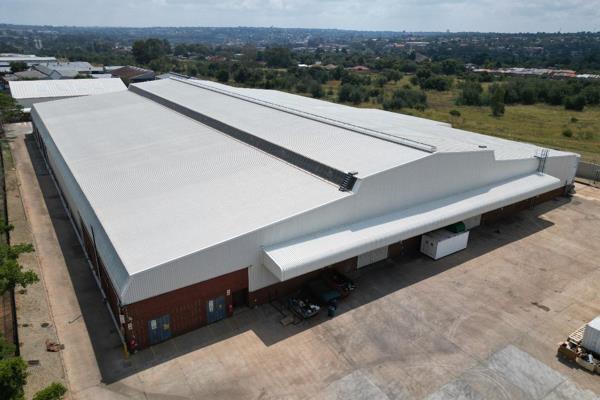 Warehouse Katrol Avenue, For Sale R62.5m 

Floor Area 8 646 m2 @ R7 230 per m2 = R62.5m ...