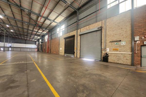 Discover unparalleled industrial excellence with this expansive warehouse offering in ...