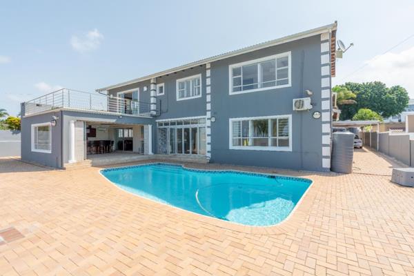 Spacious living on offer in this 5 bed home in close proximity to La Lucia Mall, with  EXTRA outside guest suite and additional staff ...