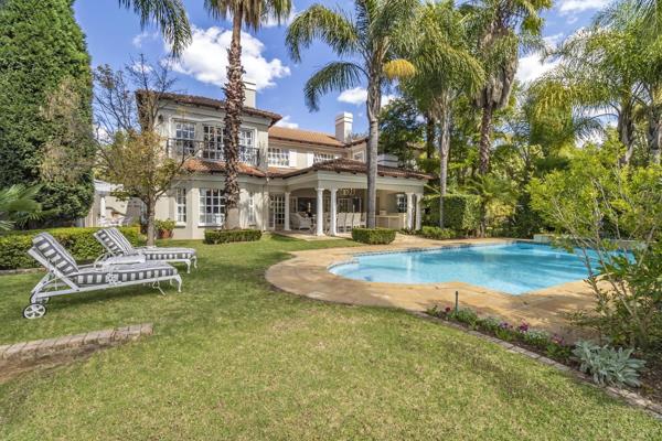 Magnificent five-bedroom Georgian Classic on 2850 m2 landscaped garden with tennis court in close proximity to St. Stithians and the ...
