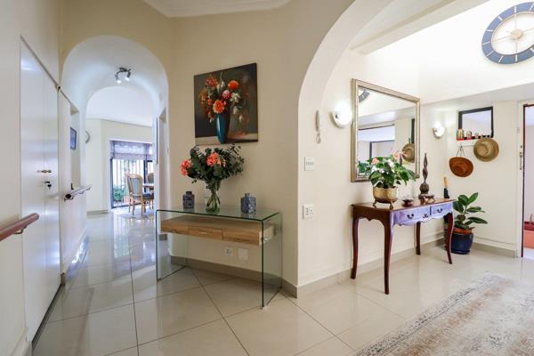 From the moment you enter this beautifully tranquil home you will appreciate the perfection that it is
The tiled entrance hall leads ...