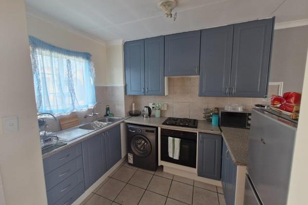 This lovely and secure apartment offers the following:

Two Bedrooms
One full bathroom
Kitchen with ample cupboard space
Living ...