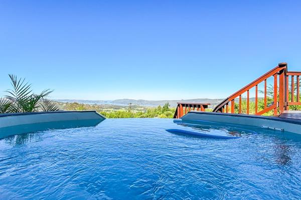 Breathtaking forest and knysna Lagoon views, this stunning 3-bedroom log home is the perfect retreat for those seeking tranquility and ...