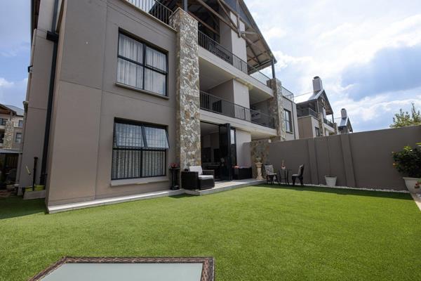 Ultra modern three bedroom ground floor apartment situated in the upmarket and centrally ...