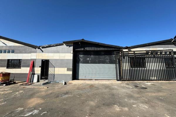 This 720 square meter industrial space is available for lease at R18,000 per month plus ...