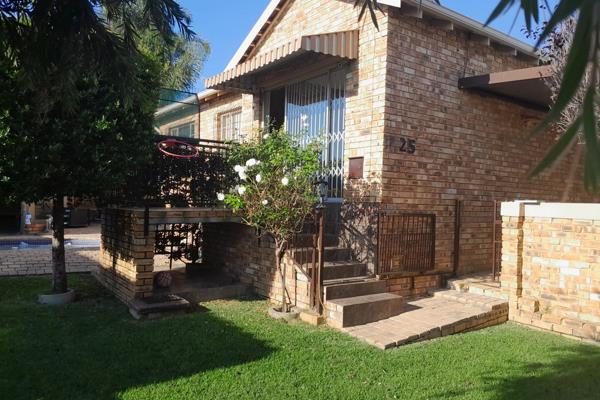 3 Bedrooms and 2 bathrooms
- Open plan; Kitchen and Lounge
- Offers a backyard garden with a swimming pool and lapa for entertainment
- ...