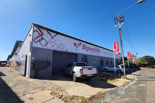 Gerrit maritz steet| 2210 square meter industrial unit on a 3058 square meter stand| for ...