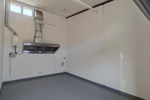 Note: The Unit is 24m2 in floor area (Includes: An Extraction Hood, Gas Geyser, Water ...