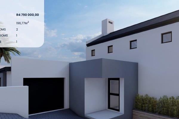 New development two-bedroom house on 467m&#178; stand, in a prime location. The perfect ...