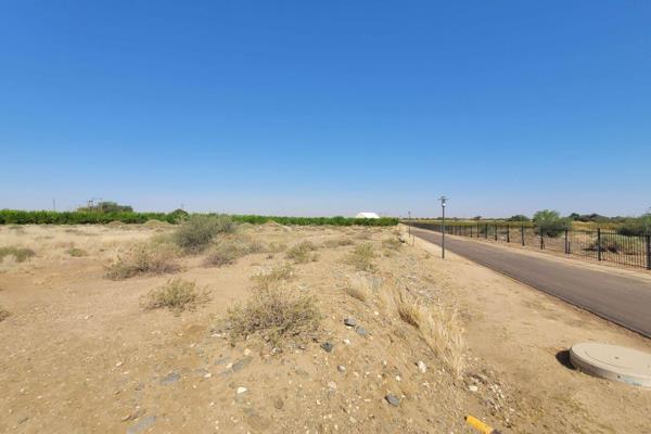 This vacant land on the banks of the Orange River bed provides for breathtaking views of the Kalahari sunset. An abundant of wild life ...