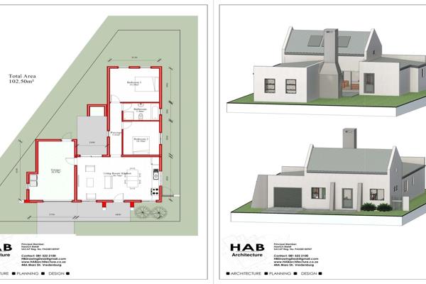 This plot and plans home sounds like a fantastic opportunity!
The 2 Bedroom, 1 bathroom ...