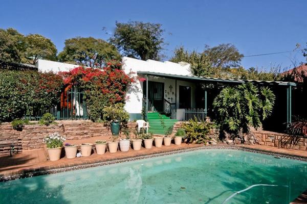 Close to Jeppe Girls this family home comprises ent hall, lounge and dining room, both with fireplaces, 4 beds, 2 baths and ...